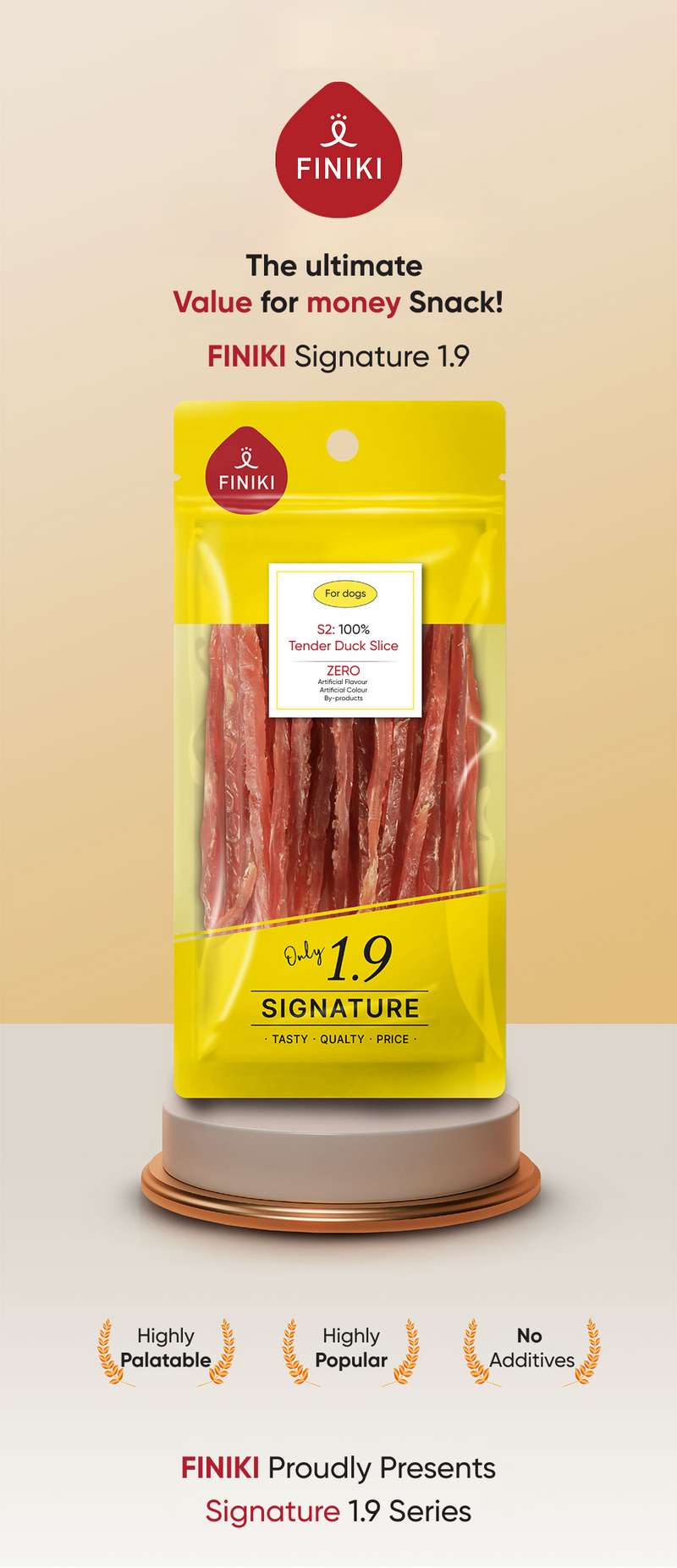 Soft duck slice 35g