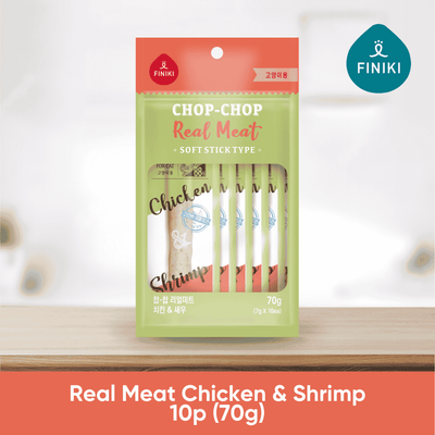 Real meat Chicken & Shrimp 10p (70g)