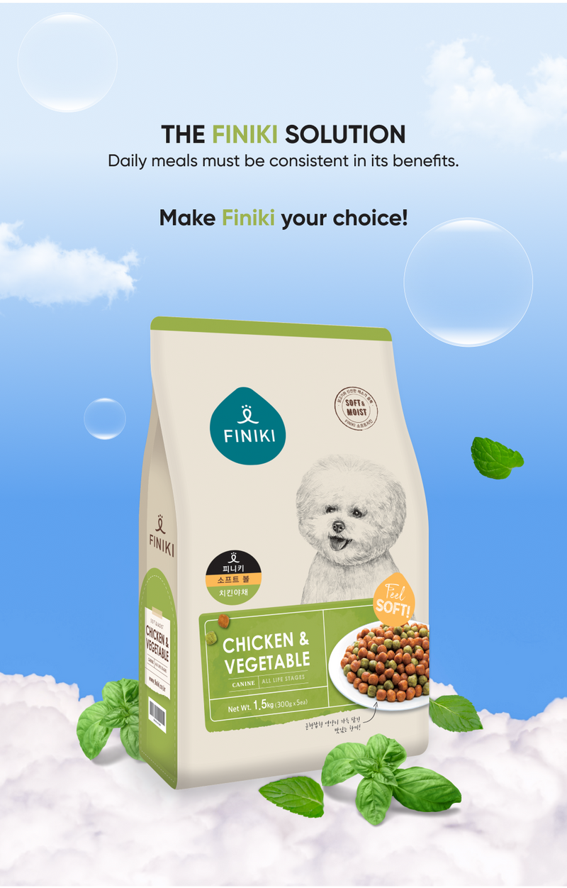 Soft Ball Chicken & Vegetable 1.5kg